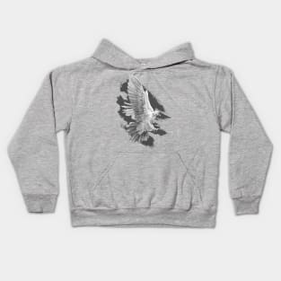 The Graphite Eagle Kids Hoodie